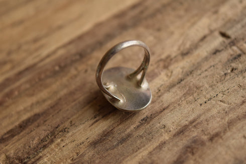 Fire Agate Ring Size 7